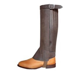 POLAINA LISA CON VELCRO Y FORRO DE NOBUCK Marjoman Distribution comprar equipación equitación España