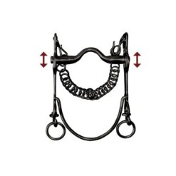 BOCADO VAQUERO EMBOCADURA MÓVIL BARRA CURVA Marjoman Distribution comprar equipación equitación España
