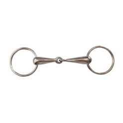 FILETE DE ANILLAS HUECO EMBOCADURA INOX Marjoman Distribution comprar equipación equitación España