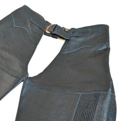 Alternative view of Chaparrera Tattini de cuero con elástico