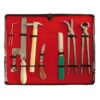 MALETÍN PARA HERRADOR CON 8 HERRAMIENTAS ACERO INOX Marjoman Distribution comprar equipación equitación España