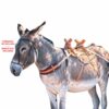 SILLA MADERA PARA BURRO -