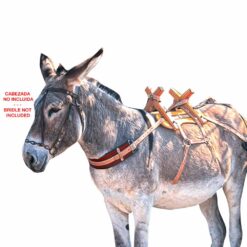 SILLA MADERA PARA BURRO -