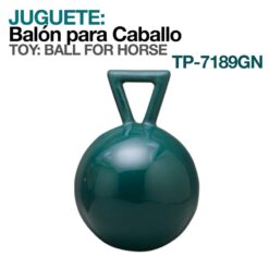 JUGUETE:BALÓN PARA CABALLO TP-7189GN -