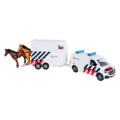 JUGUETE: COCHE POLICIA CON VAN & CABALLOS 50323 -
