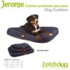PERRO COLCHON ACOLCHADO JEROME AZUL - Tamaño: 100 x 70 x 11cm