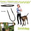 PERRO CORREA + CINTURON PARA RUNNER 1-1.40m -