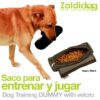 PERRO SACO PARA ENTRENAR Y JUGAR 23cm x 7cm -