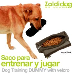 PERRO SACO PARA ENTRENAR Y JUGAR 23cm x 7cm -