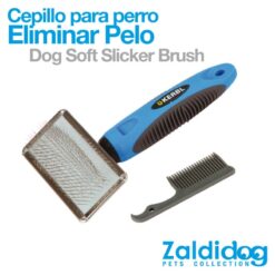 PERRO CEPILLO PARA ELIMINAR PELO 16cm x 6cm -