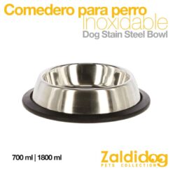 PERRO COMEDERO INOX - Combinación: 700ml