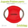 PERRO JUGUETE FRISBEE 22cm -
