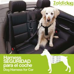 PERRO HARNESS SEGURIDAD PARA COCHE - Tamaño: 50-70cm