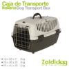 PERRO CAJA TRANSPORTE ITALIANA - Tamaño: 6kg 48x32x31cm