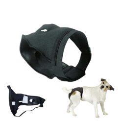 PERRO BRAGUITA PROTECCIÓN PARA PERRA NEGRO - Tamaño: M
