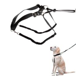PERRO HARNESS MAXI LEADER NEGRO - Tamaño: S