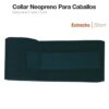 COLLAR NEOPRENO CABALLO ESTRECHO 4910N-K -