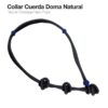 COLLAR CUERDA DOMA NATURAL 5758P-K -