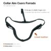 COLLAR AIRE CUERO FORRADO 2713 -