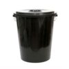 CUBO BASURA BIN 100L NEGRO -