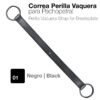 CORREA PERILLA VAQUERA PARA PECHOPETRAL NEGRO -
