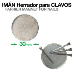IMÁN HERRADOR PARA CLAVOS 30mm -