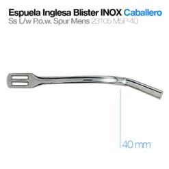 ESPUELA INGLESA BLISTER INOX CABALLERO 23105M5P-40 -