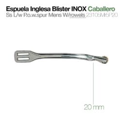 ESPUELA INGLESA BLISTER INOX CABALLERO 23105MR5P20 -