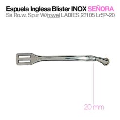 ESPUELA INGLESA BLISTER INOX SEÑORA 23105LR5P-20 -
