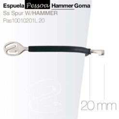 ESPUELA PESSOA HAMMER GOMA PAS10010201M 20mm -