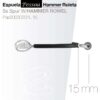 ESPUELA PESSOA HAMMER RULETA PAS20030201L 15mm -