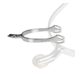 ESPUELA EQUESTRO INOX GALLO HORIZONTAL CURVO  SR00079 30mm -