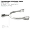 ESPUELA INGLESA INOX FUERTE RULETA 2310513LR-38 -