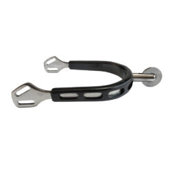 ESPUELA EQUESTRIAN INOX/GOMA Z442 GALLO 3cm R/GRAN -