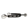 ESPUELA EQUESTRIAN INOX/GOMA Z444 GALLO 4cm R/GRAN -