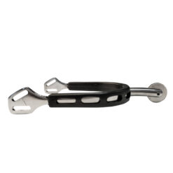 ESPUELA EQUESTRIAN INOX/GOMA Z444 GALLO 4cm R/GRAN -