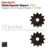 ESPUELA REPUESTO PAR RULETA VAQUERA 12 puntas -