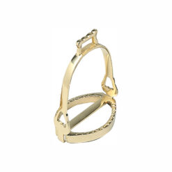 ESTRIBO PORTUGUÉS ARGOLA OVALADO - Combinación: Brass