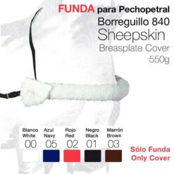 FUNDA PARA PECHOPETRAL BORREGUILLO 840 - Color: Blue