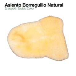 ASIENTO BORREGUILLO NATURAL PARA SILLA INGLESA -