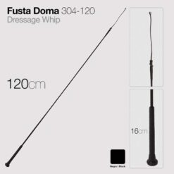 FUSTA DOMA 304-120 NEGRO 120cm -