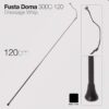 FUSTA DOMA 300C-120 NEGRO 120cm -