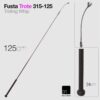 FUSTA TROTE 315-125 NEGRO 115cm -