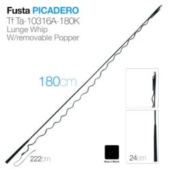 FUSTA PICADERO TF TA-10316A-180K 180cm -