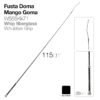 FUSTA DOMA MANGO GOMA W555KK71 115cm -