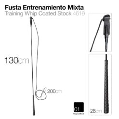 FUSTA ENTRENAMIENTO MIXTA 4619 NEGRO 130cm -