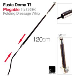 FUSTA DOMA TF PLEGABLE TP-039B NEGRO 120cm -