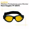 GAFAS PLÁSTICO PROTECTORAS PARA MONTAR TP-2557A -