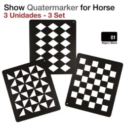 QUATERMARKER PARA CABALLO SHOW JUEGO 3 UNIDADES -