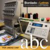 BORDADO LETRAS (UNIDAD) -